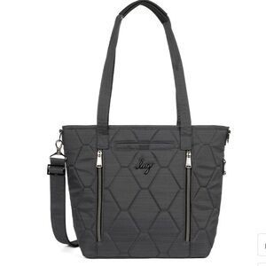 Lug Rally Tote Bag in Brushed Grey